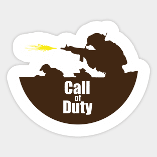 call of duty Sticker